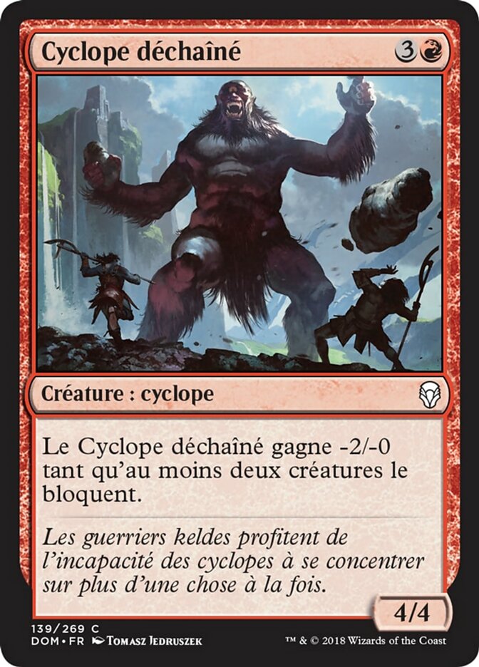 image Cyclope déchaîné