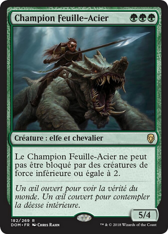 image Champion Feuille-Acier