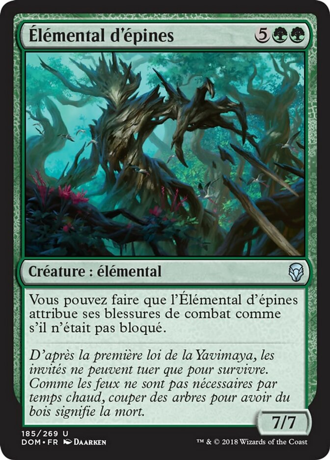 image Élémental d'épines