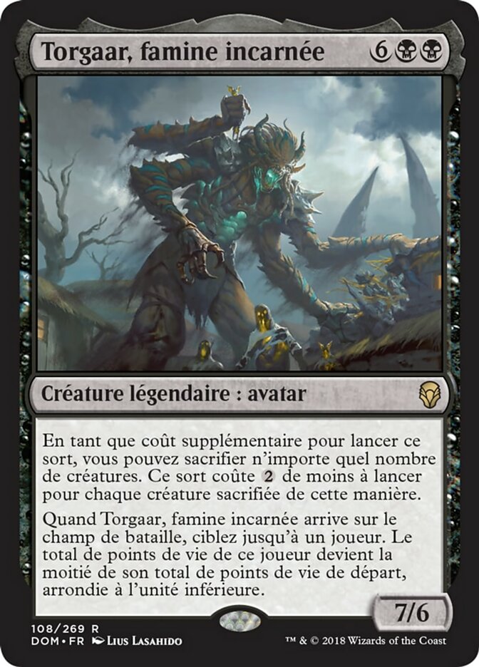 image Torgaar, famine incarnée