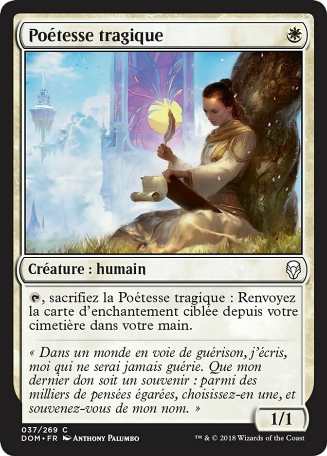 image Poétesse tragique