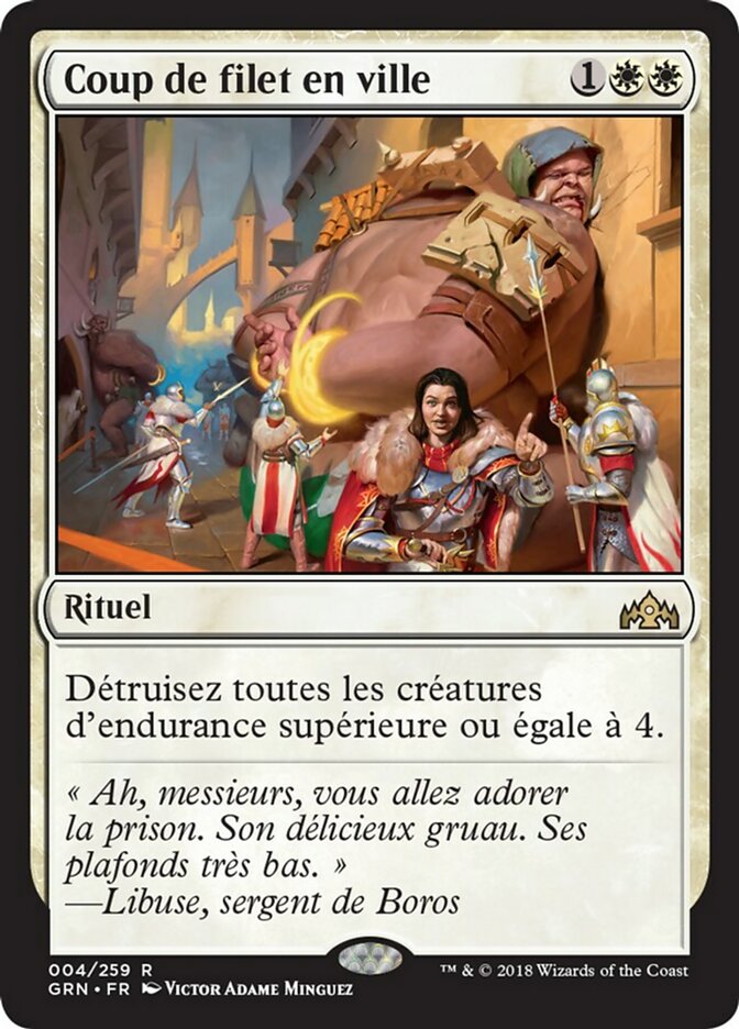 image Coup de filet en ville