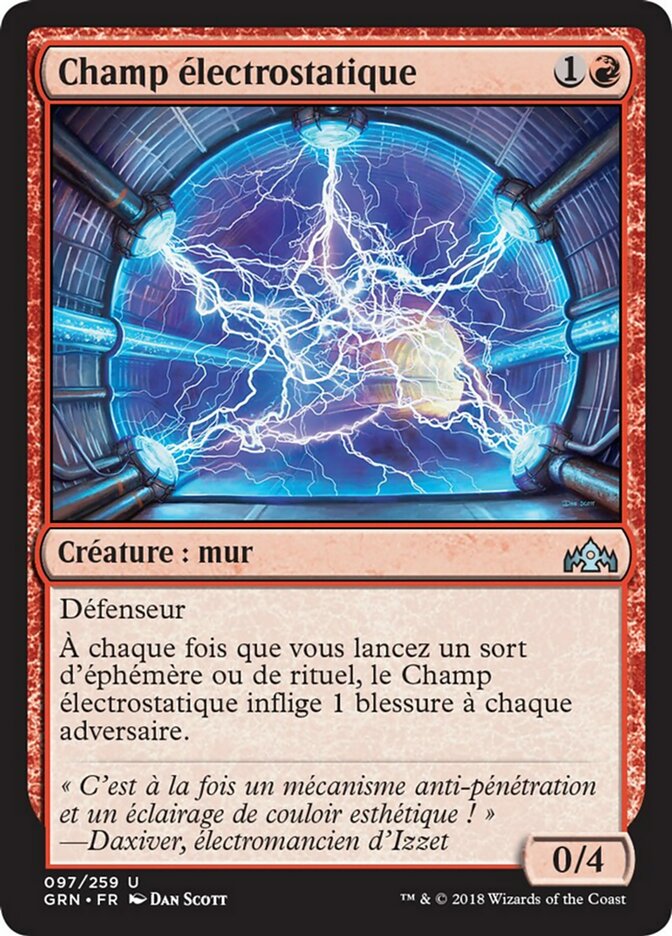 image Champ électrostatique