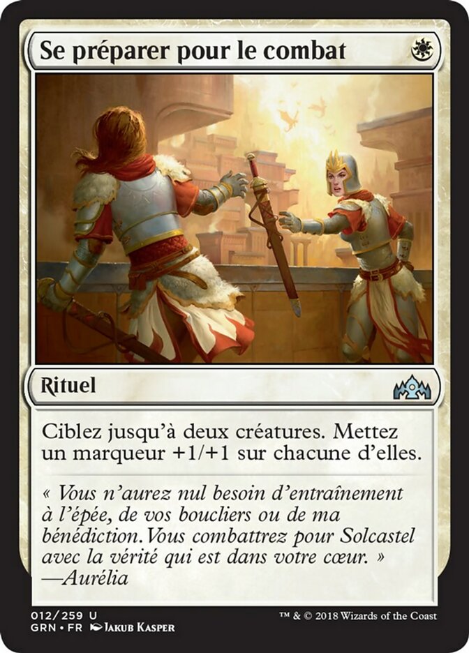 image Se préparer pour le combat