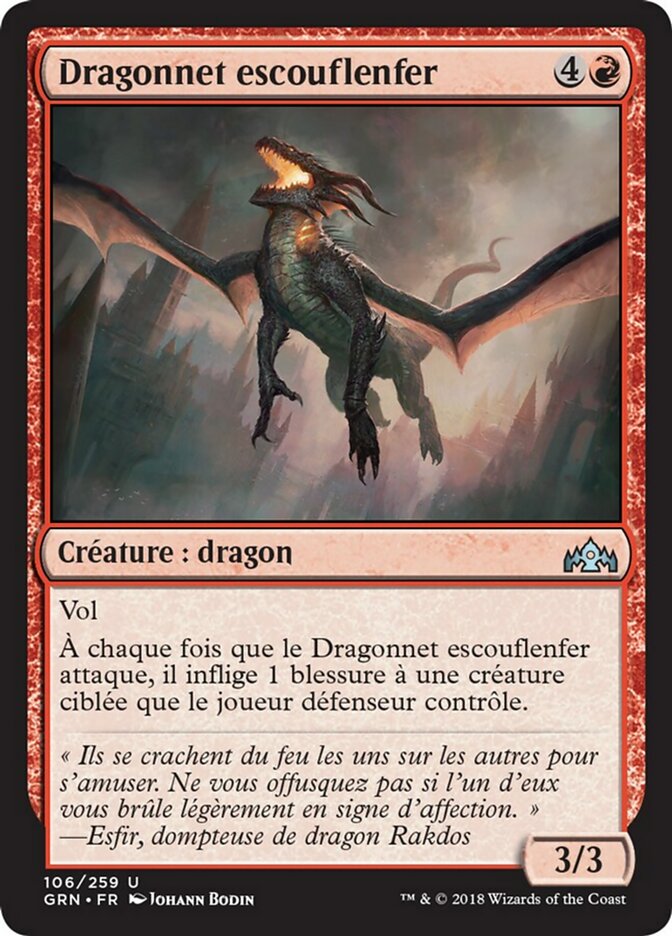 image Dragonnet escouflenfer