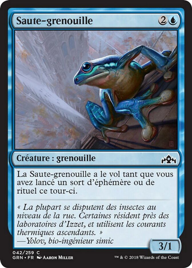 image Saute-grenouille
