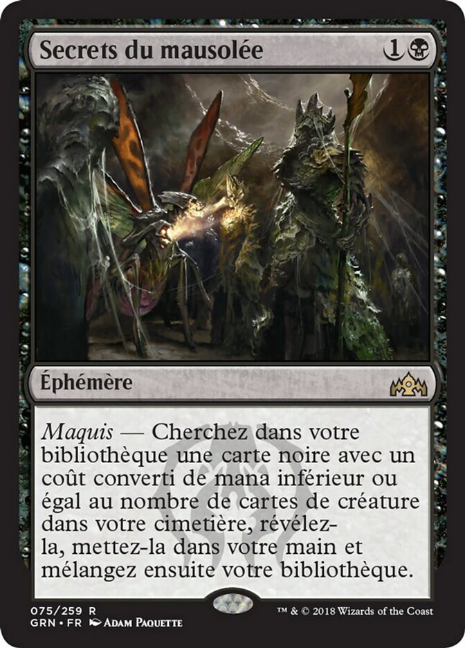 image Secrets du mausolée