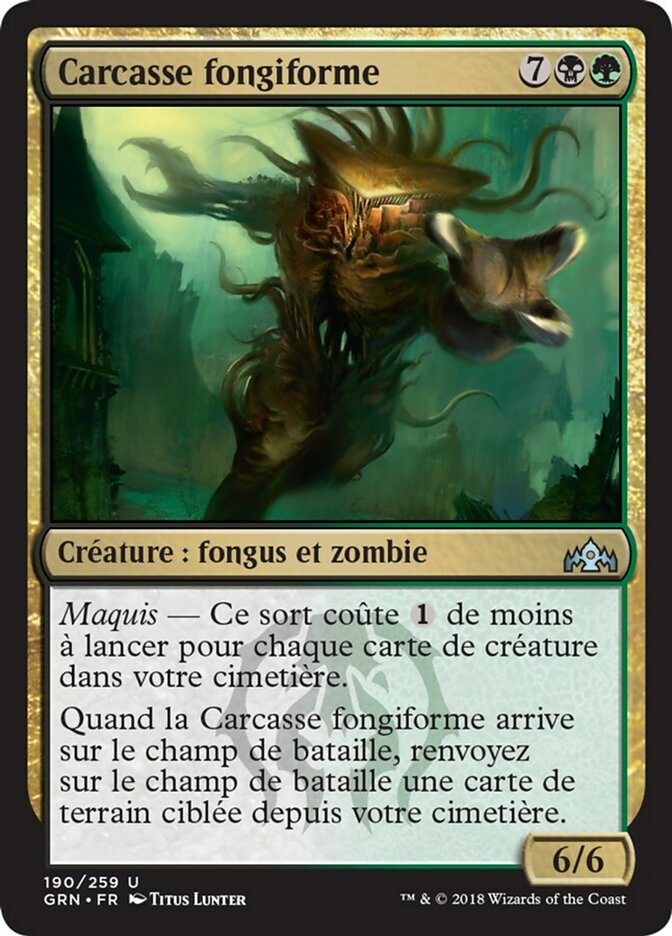 image Carcasse fongiforme