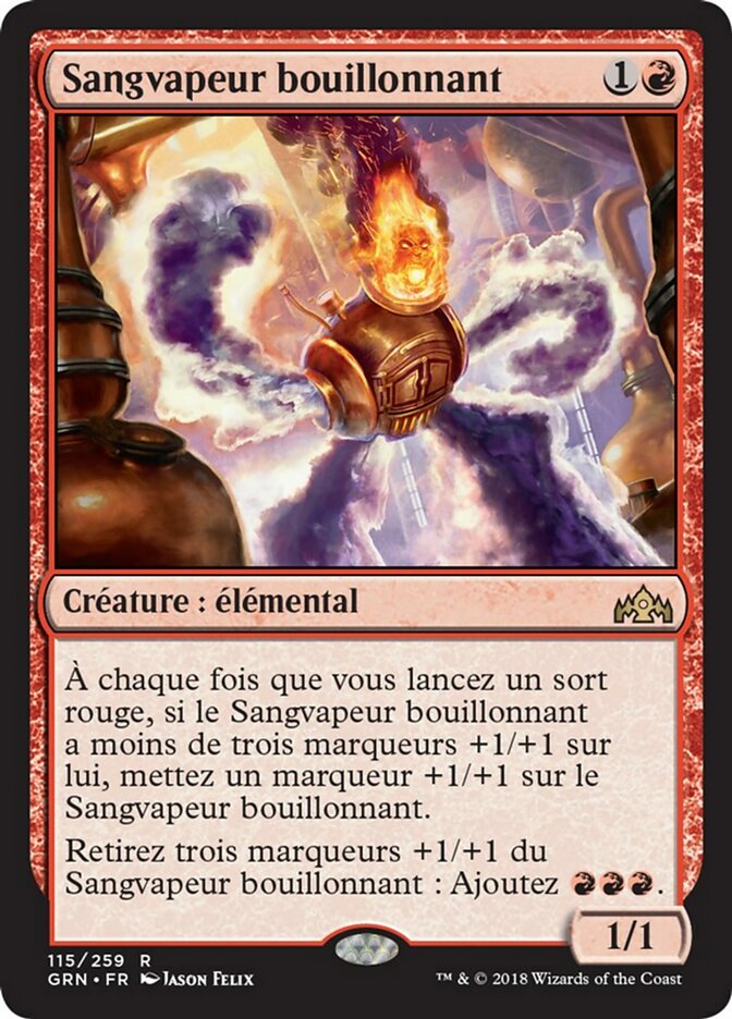 image Sangvapeur bouillonnant
