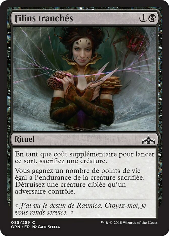 image Filins tranchés