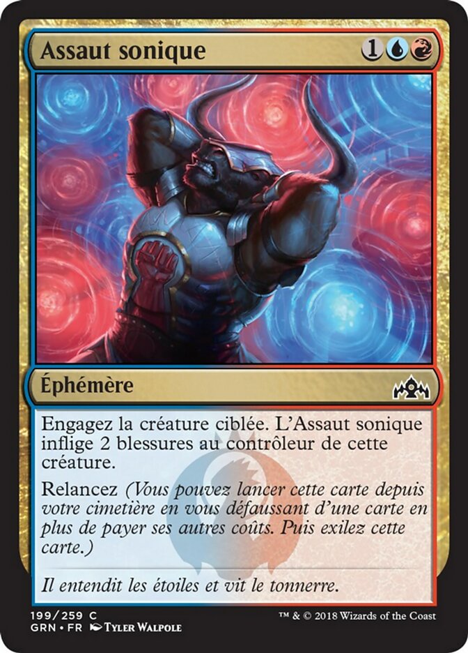 image Assaut sonique
