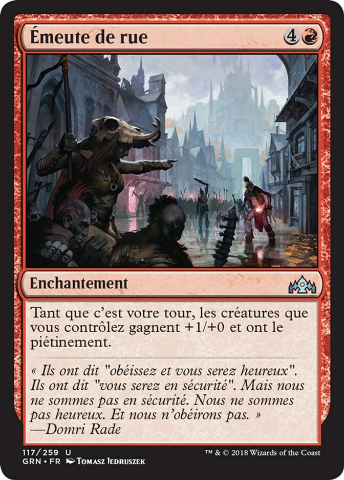 image Émeute de rue