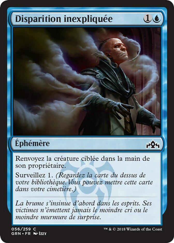 image Disparition inexpliquée