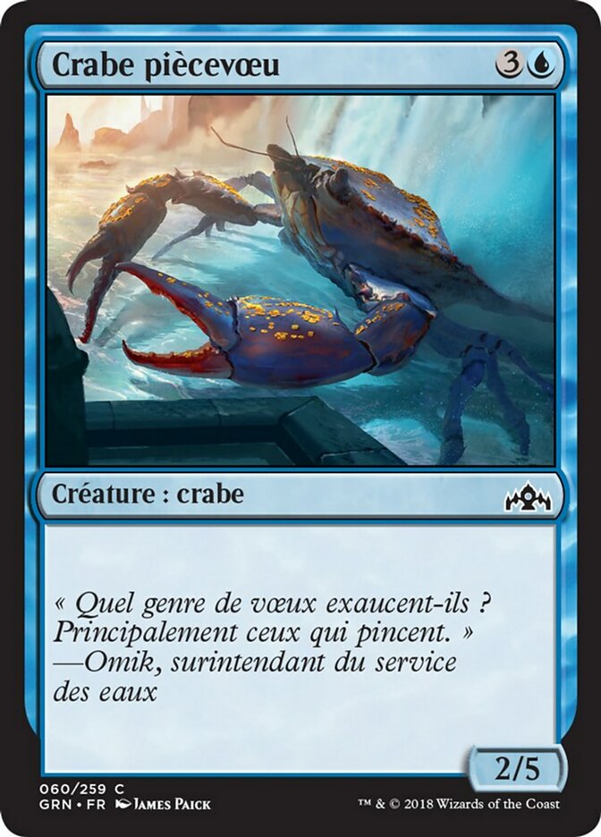 image Crabe piècevœu