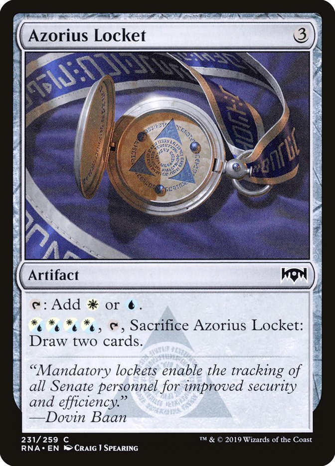 image Azorius Locket