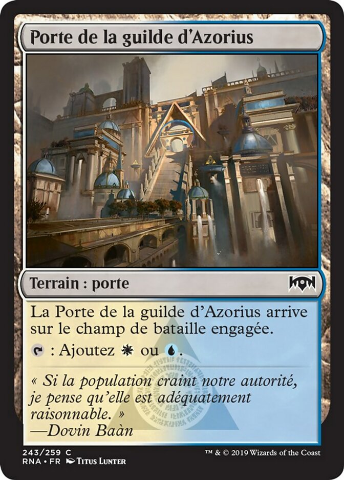image Porte de la guilde d'Azorius
