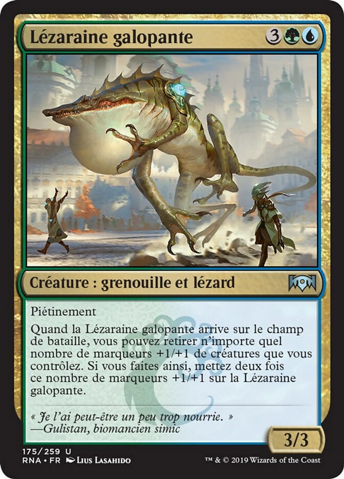 image Lézaraine galopante