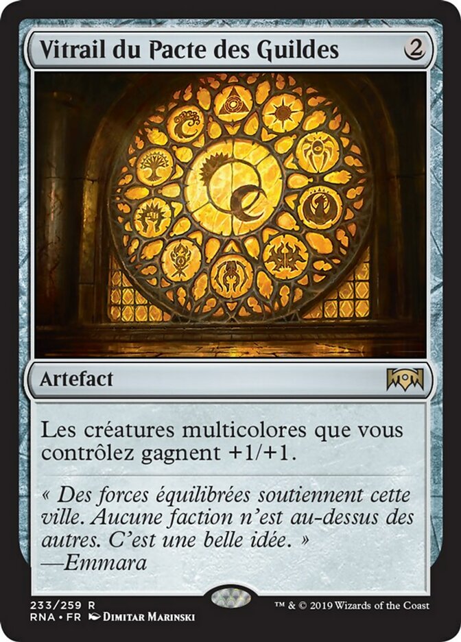 image Vitrail du Pacte des Guildes