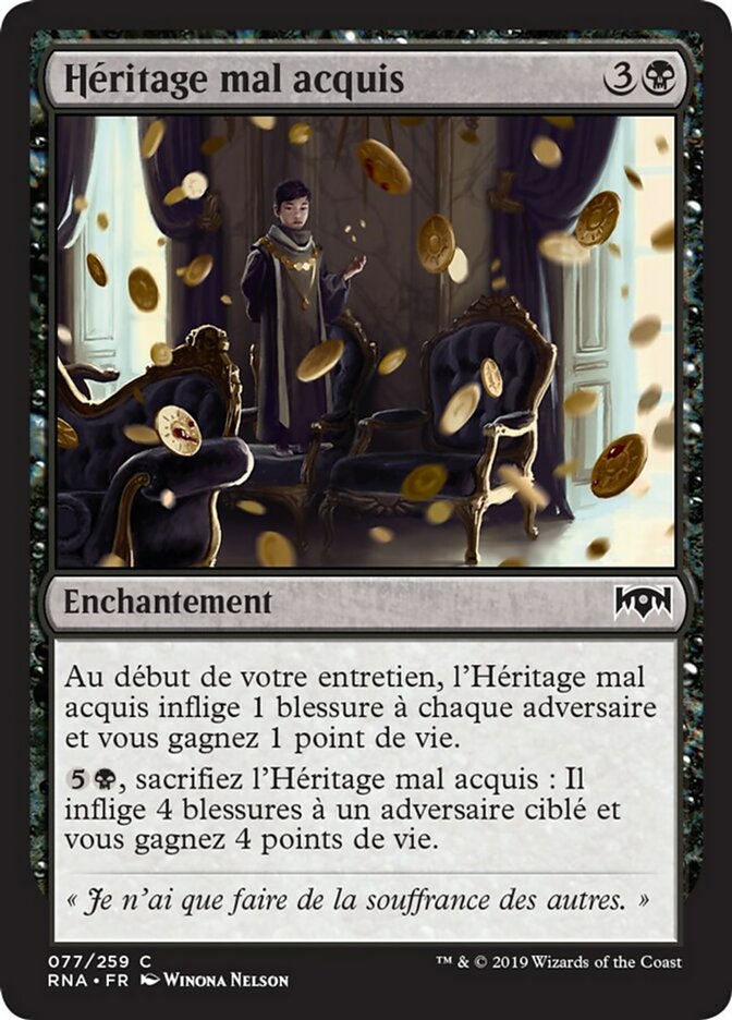 image Héritage mal acquis