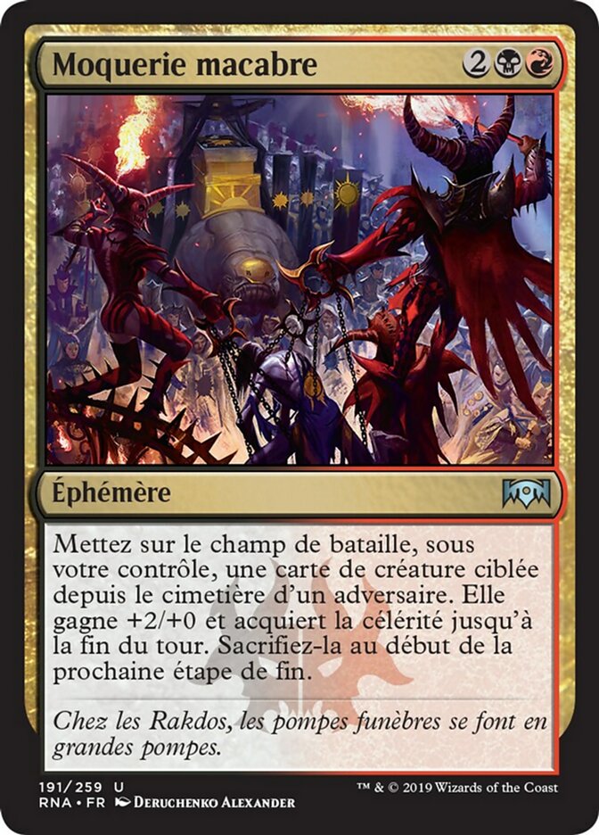 image Moquerie macabre