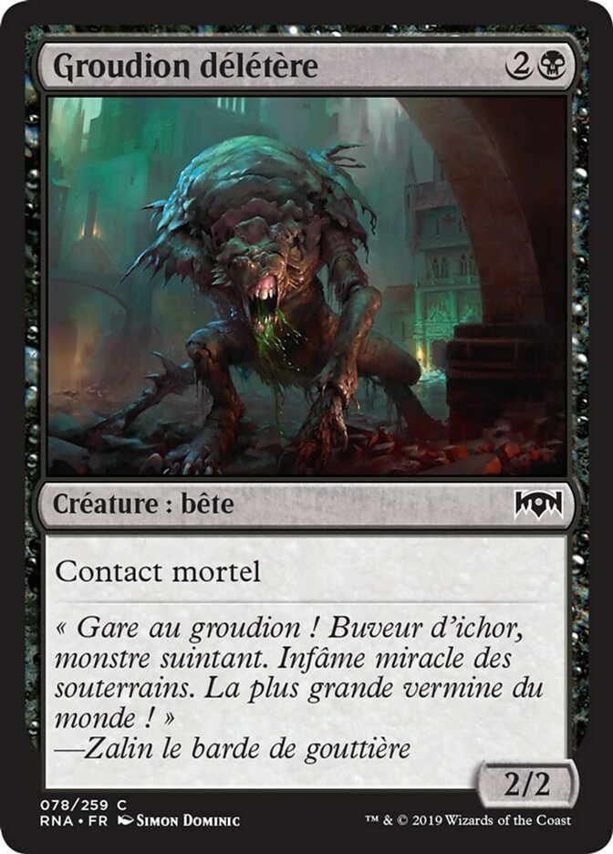 image Groudion délétère