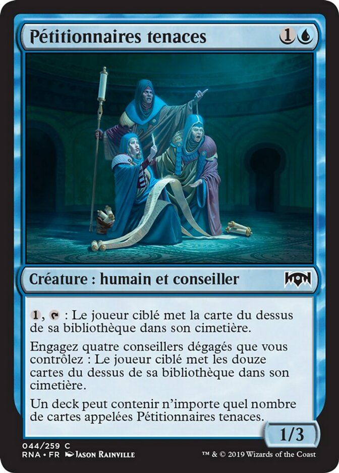 image Pétitionnaires tenaces