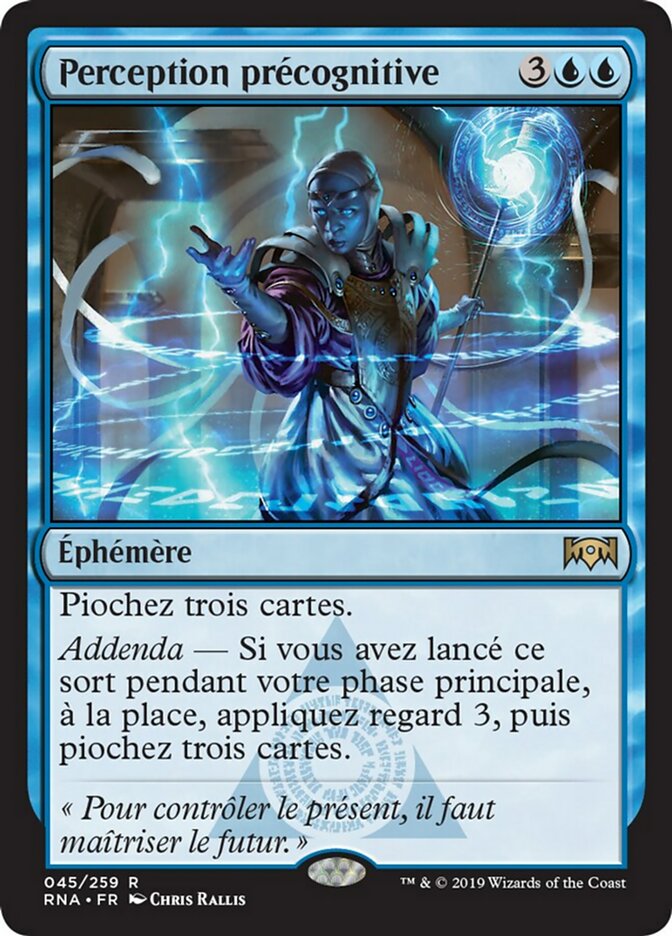 image Perception précognitive