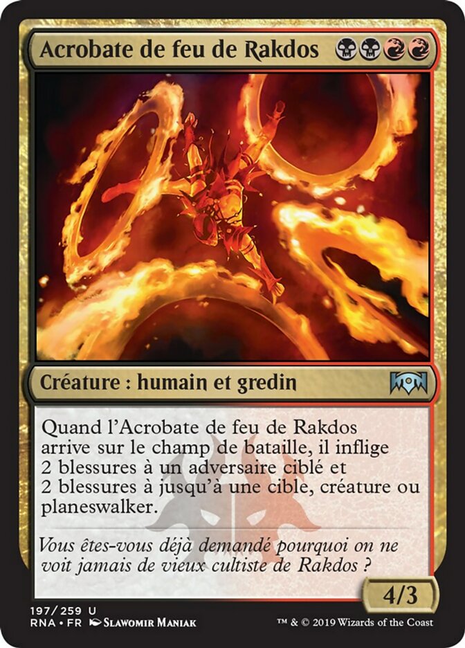 image Acrobate de feu de Rakdos
