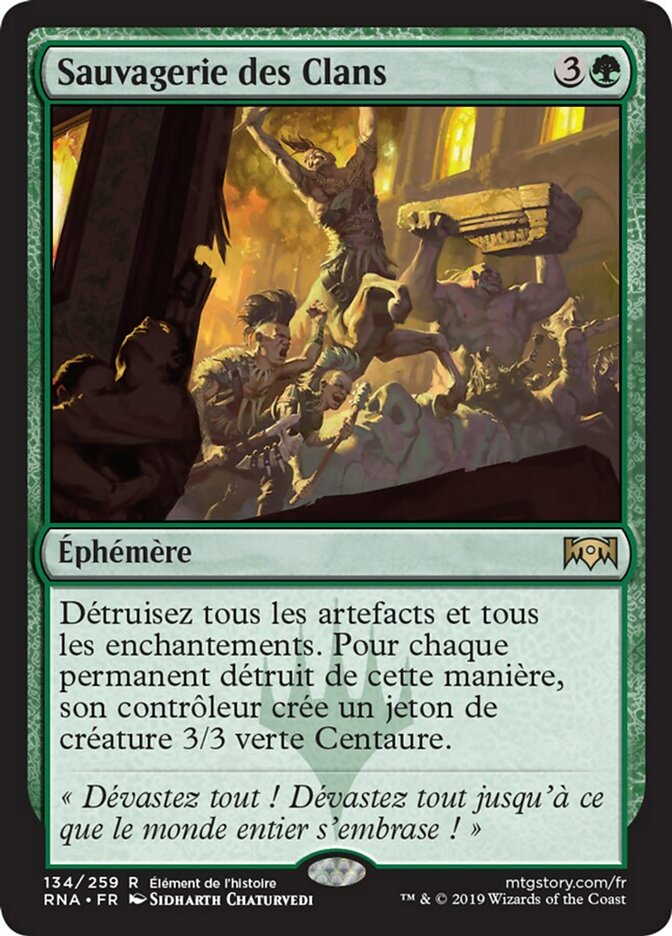 image Sauvagerie des Clans