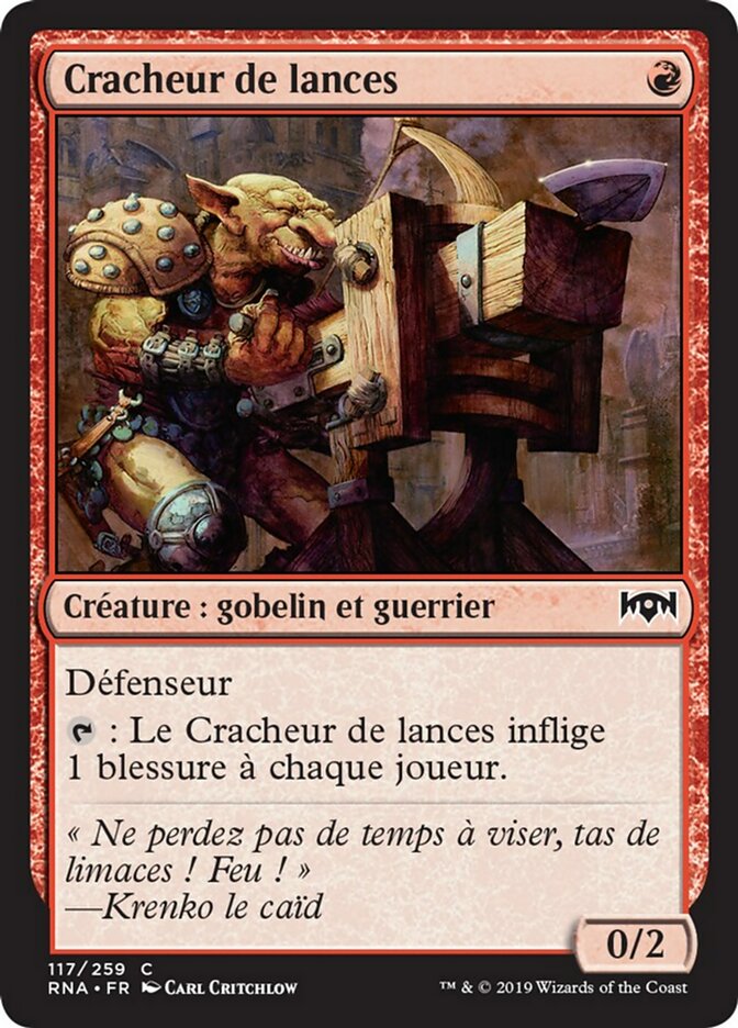 image Cracheur de lances
