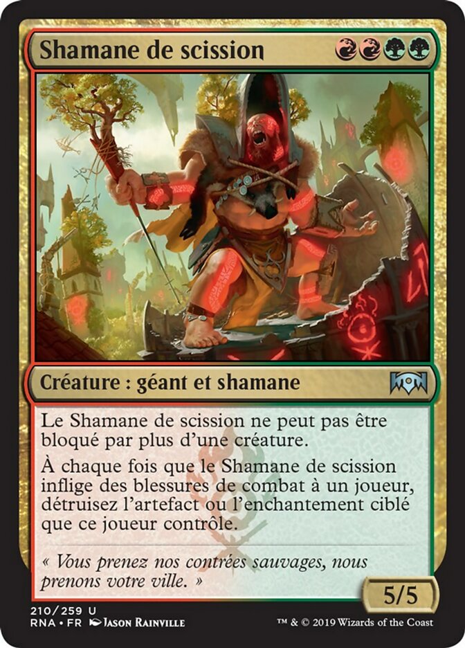 image Shamane de scission