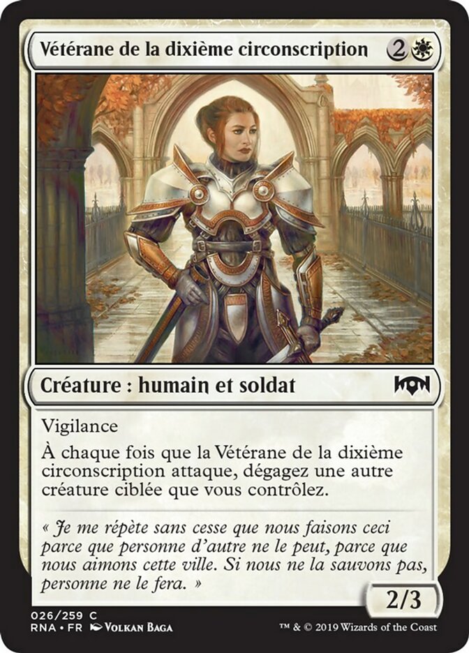 image Vétérane de la dixième circonscription