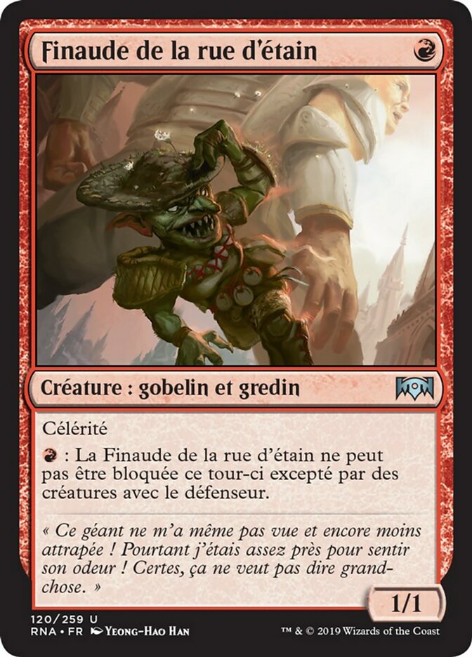 image Finaude de la rue d'étain