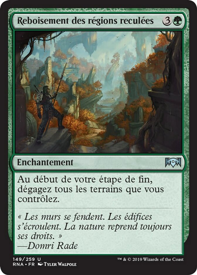 image Reboisement des régions reculées