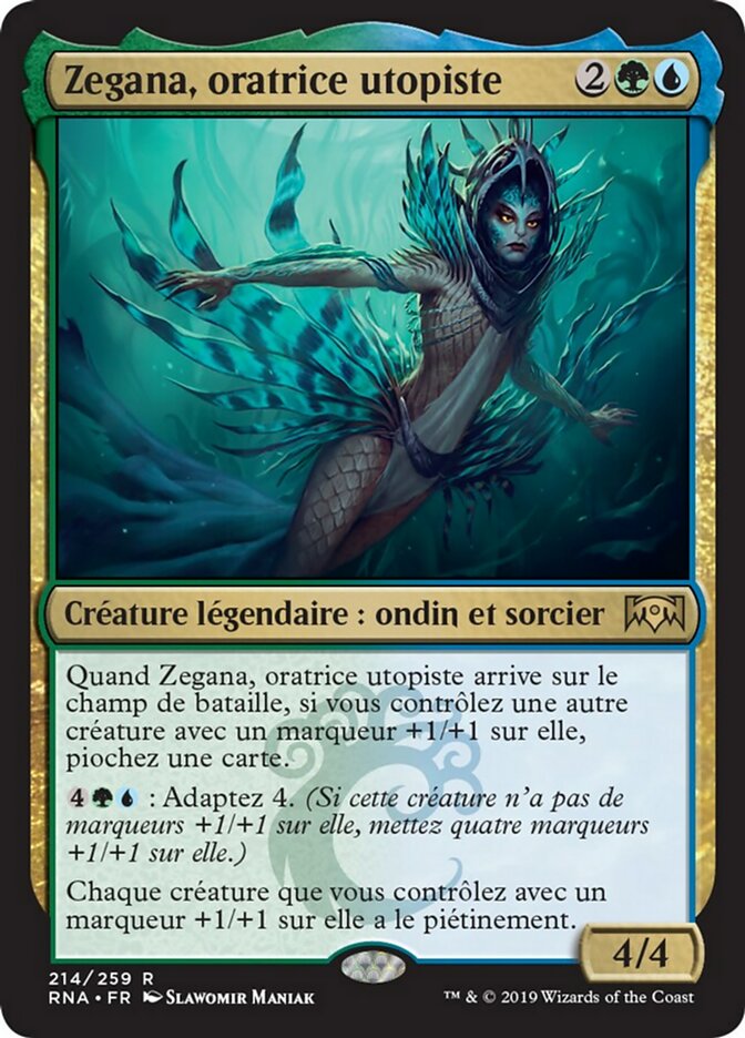 image Zegana, oratrice utopiste