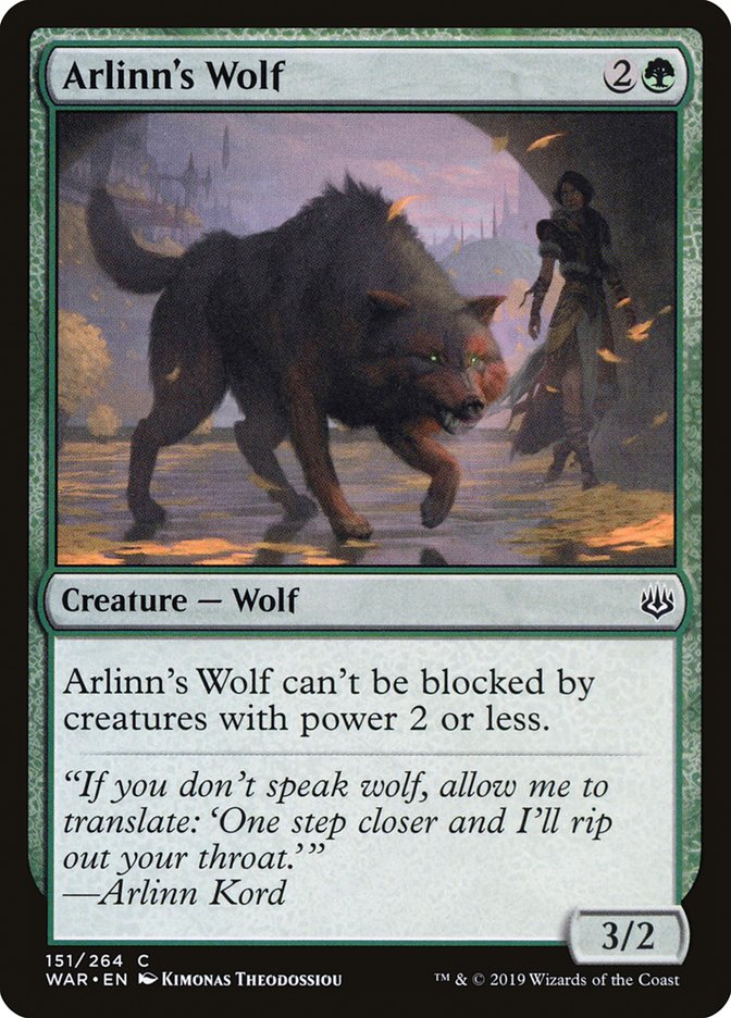 image Arlinn's Wolf