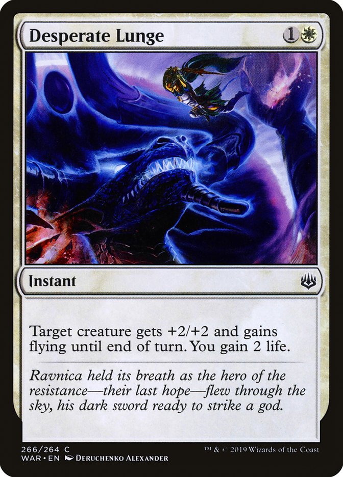 image Desperate Lunge