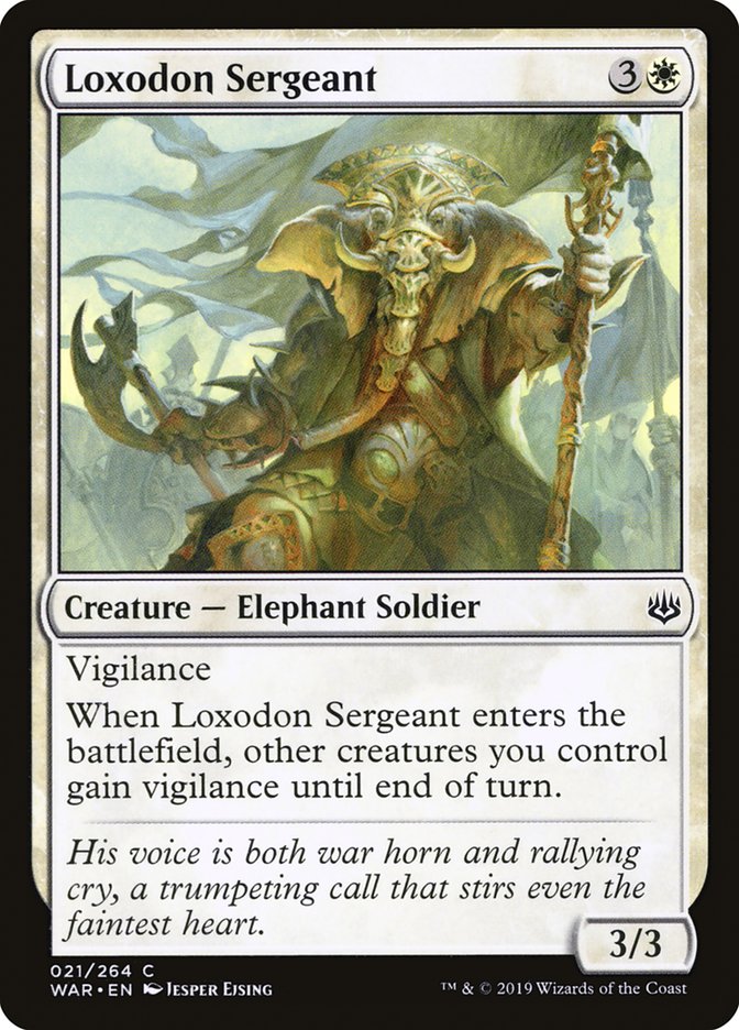 image Loxodon Sergeant