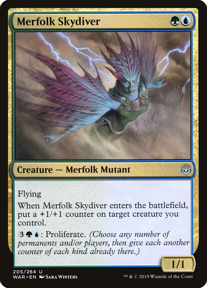 image Merfolk Skydiver