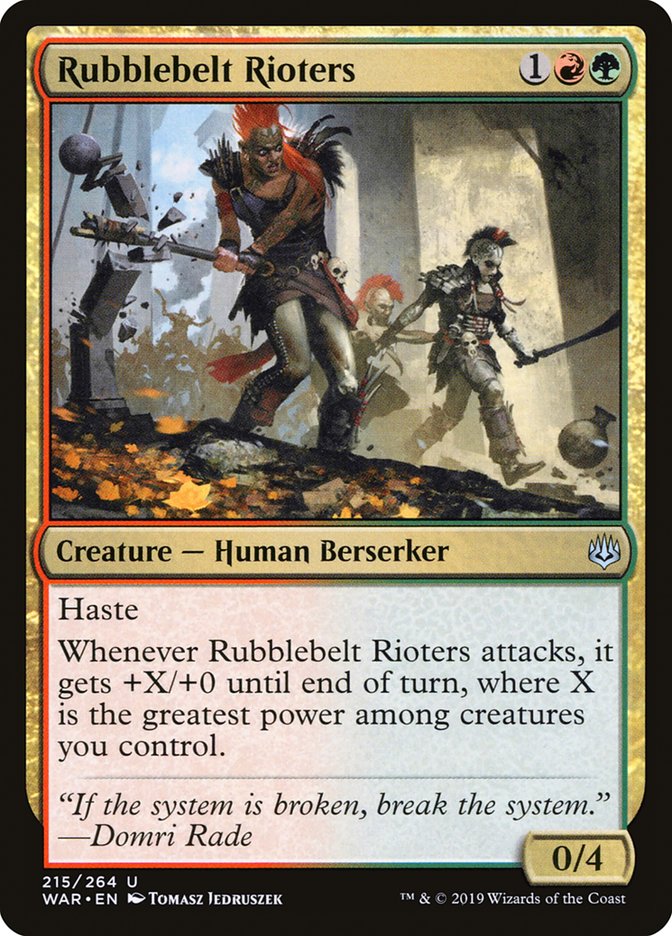 image Rubblebelt Rioters