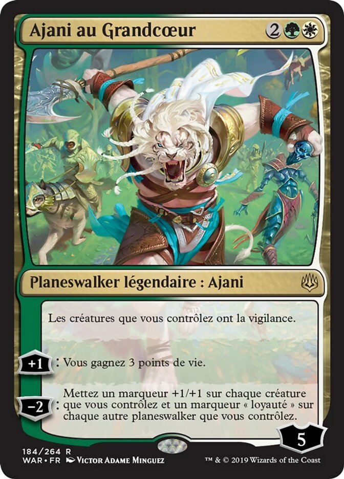 image Ajani au Grandcœur