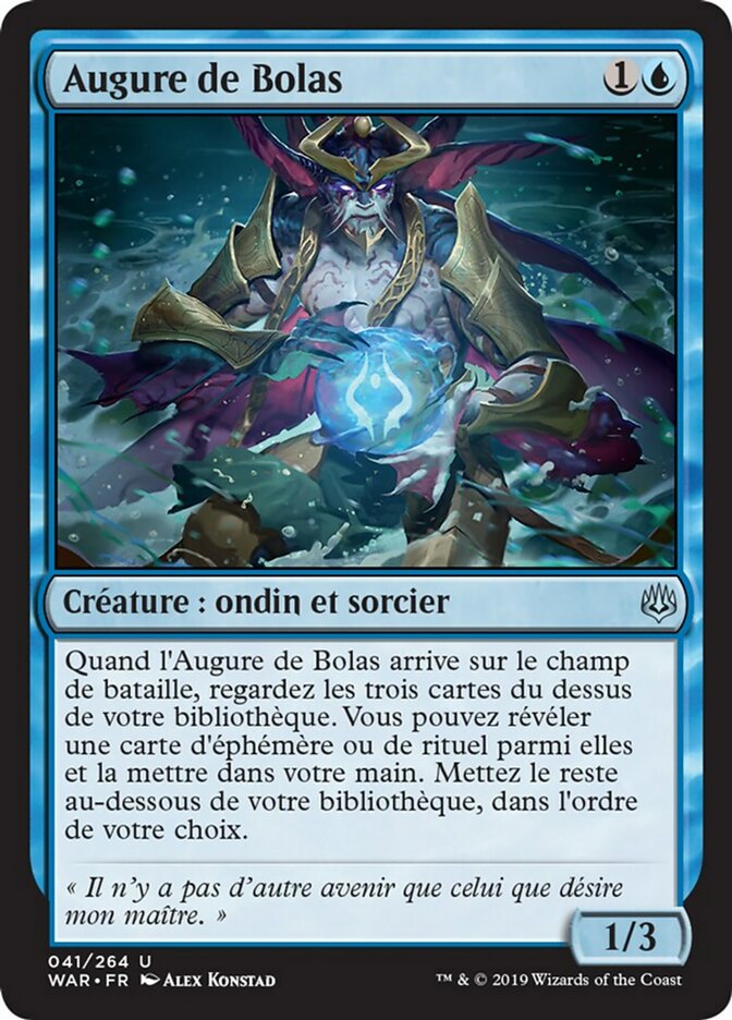 image Augure de Bolas