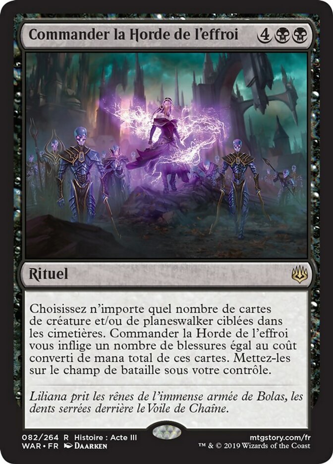 image Commander la Horde de l'effroi