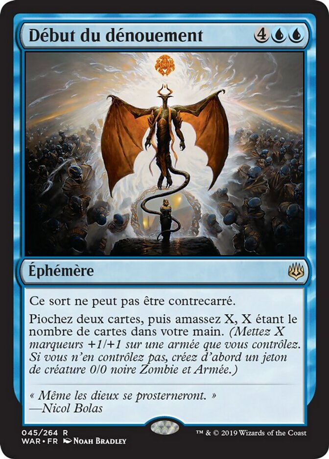 image Début du dénouement