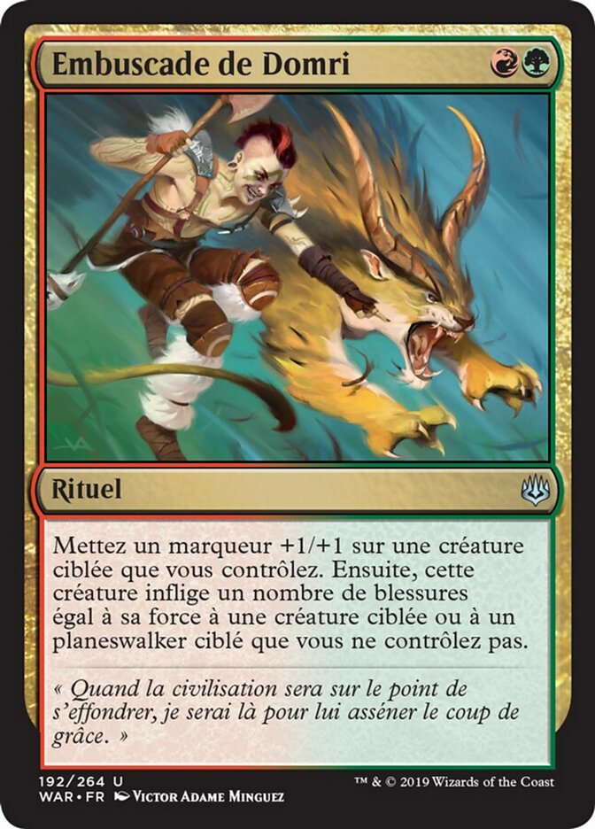 image Embuscade de Domri