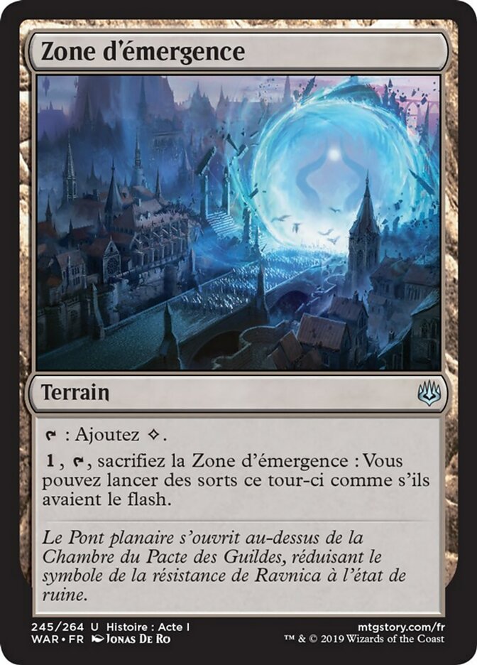 image Zone d'émergence