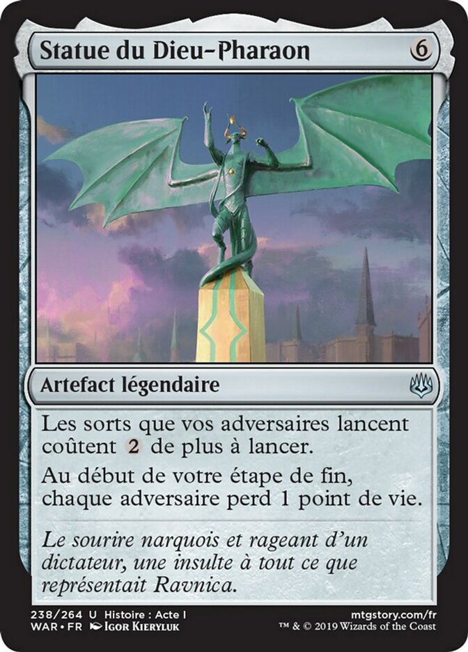 image Statue du Dieu-Pharaon