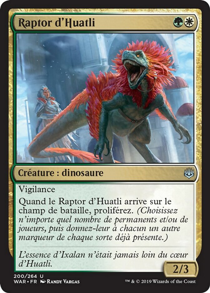 image Raptor d'Huatli
