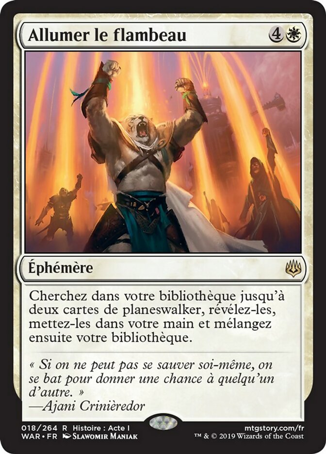 image Allumer le flambeau