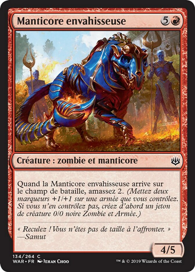 image Manticore envahisseuse